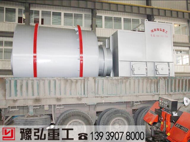 即將發(fā)往安徽的三回層烘干機(jī)