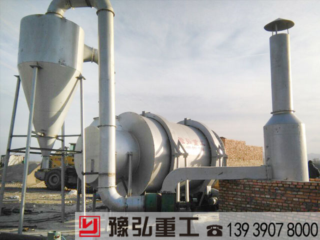 安裝好的三回層烘干機